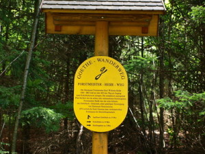 Der Goethe Wanderweg