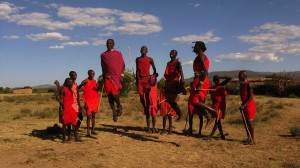 Die Massai - Afrikanischer Stamm mit Tadition.