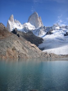 Patagonien - Blick auf die Anden.