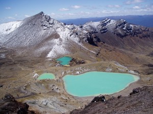 Der Tongariro-Nationalpark in Neuseeland.