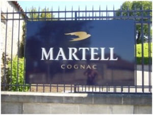 Cognac-Marke Martell.
