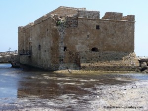 Festung Paphos auf Zypern.