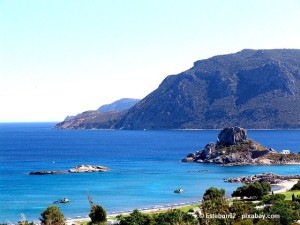 Mittelmeerurlaub auf der Insel Kos.