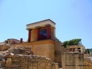 Knossos auf Kreta.