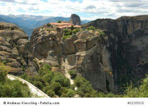 Die beeindruckende Klosteranlage Meteora.