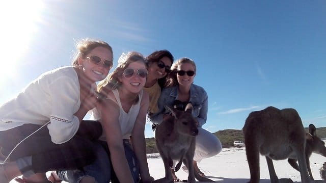 Selfie am Strand