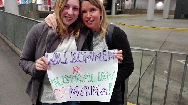 Melbourne - 25.05. Ankunft von Mama :-)