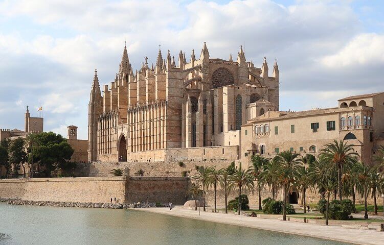 Die Kathedrale La Seu in Palma de Mallorca
