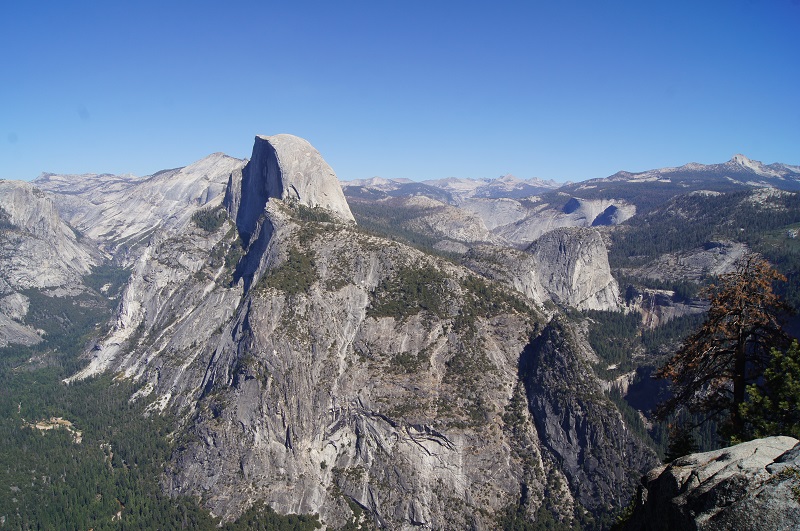Gigantischer Ausblick auf den Yosemite Nationalpark